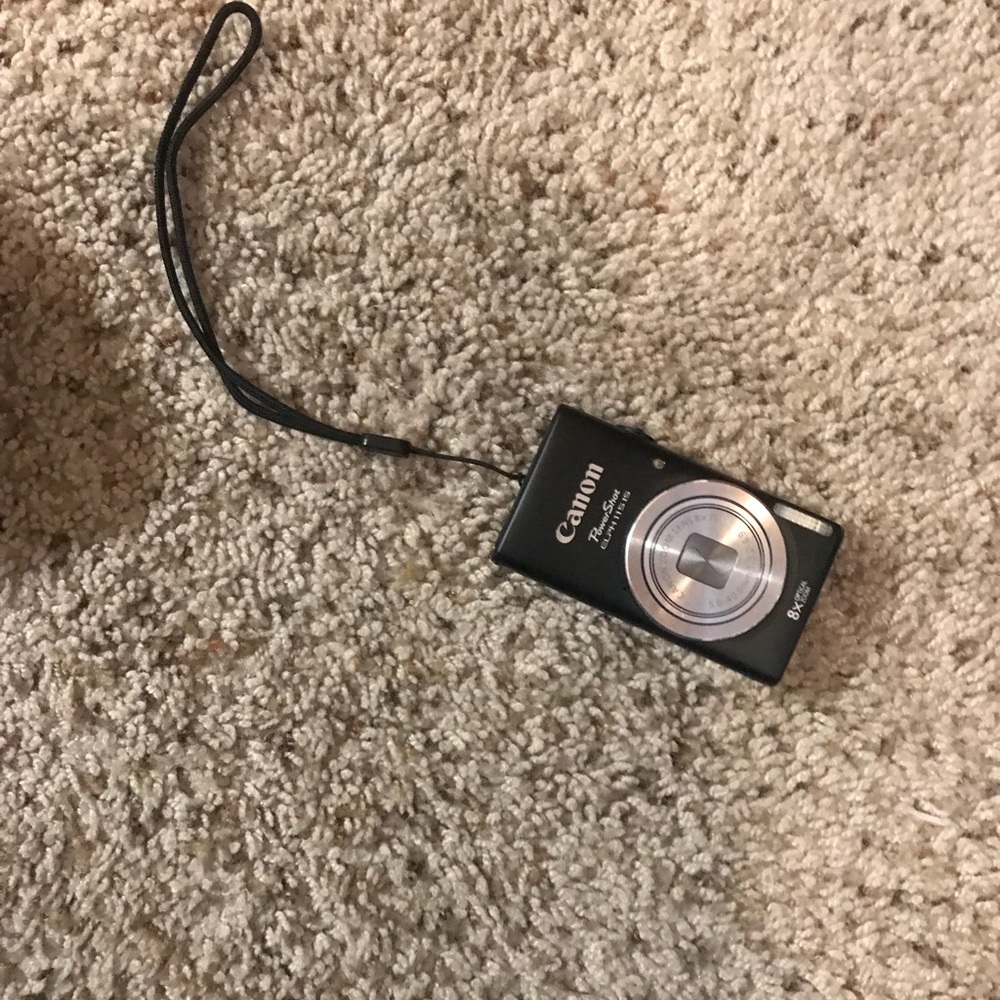 Canon Camera, PowerShot ELPH 115 IS Black